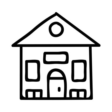 ev ev mağaza vektör çizim