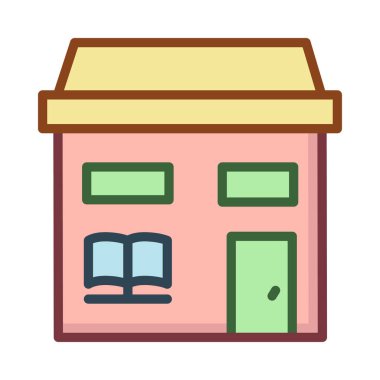Dükkanı süper market vektör çizim depolamak 