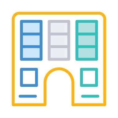 Emlak İnşaat vektör çizim oluşturma