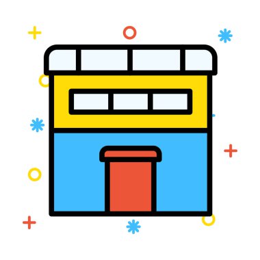 Web simgesi oluşturuyorum. Vektör illüstrasyonu 