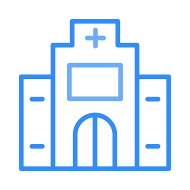 Hastane Klinik eczane vektör çizim