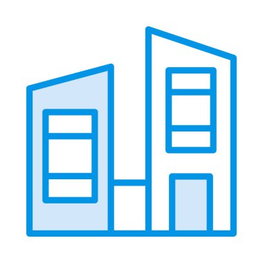 Bina alışveriş merkezi plaza vektör çizim