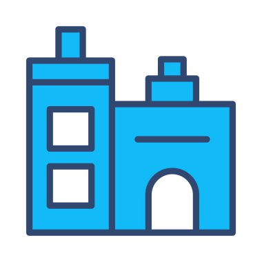 motel Apartment vektör çizim oluşturma