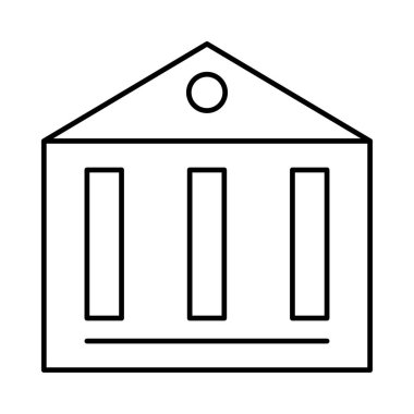 Mahkeme bayrak vektör çizim oluşturma 