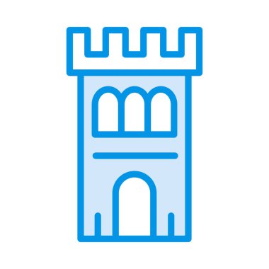 kale foretress vektör çizim oluşturma