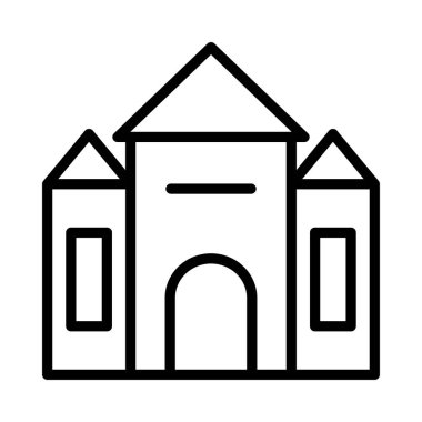 ev apartman vektör çizim