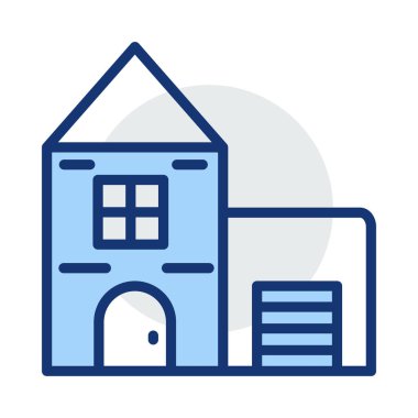 Kutsal kişilerin resmi, vektör çizim Bina mimari, 