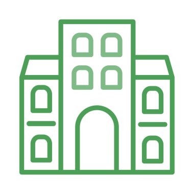 ev daire ev vektör çizim