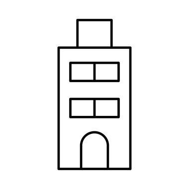 Plaza gayrimenkul vektör çizim oluşturma 