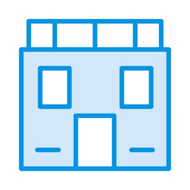 Office apartmanın vektör çizim