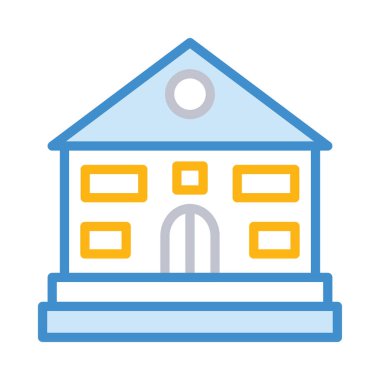 ev ofis ev vektör çizim