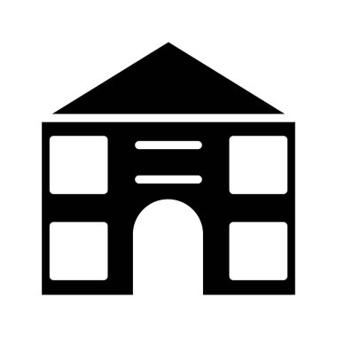 Daireli ev ev vektör çizim