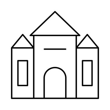 Daire plaza vektör çizim oluşturma 