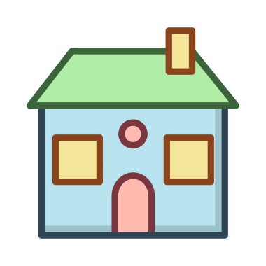 ev mağaza Dükkanı vektör çizim 