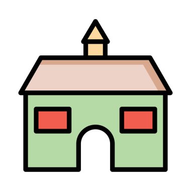 Ev Konut vektör çizim 