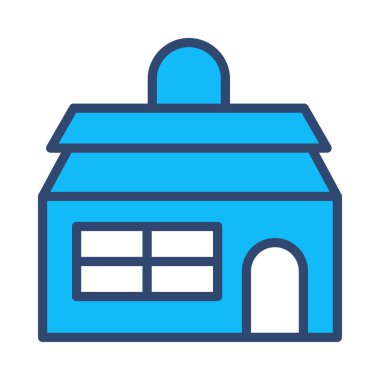 daire ev vektör çizim