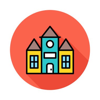 ev Emlak vektör çizim 