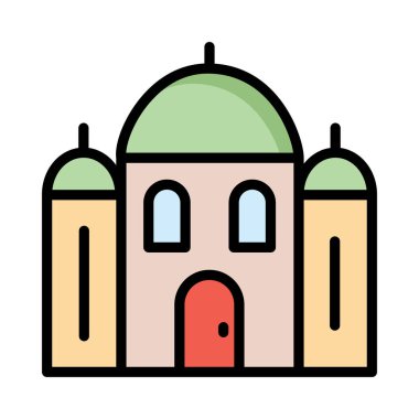 Mahkeme Office vektör çizim oluşturma 