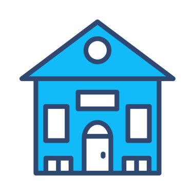 ev ev mağaza vektör çizim