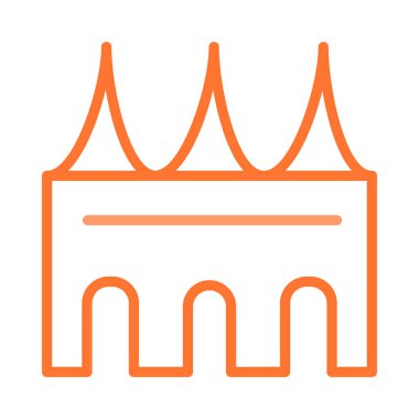 Bina, ofis, daire. Vektör çizim 