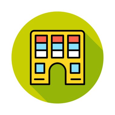 Emlak İnşaat vektör çizim oluşturma 