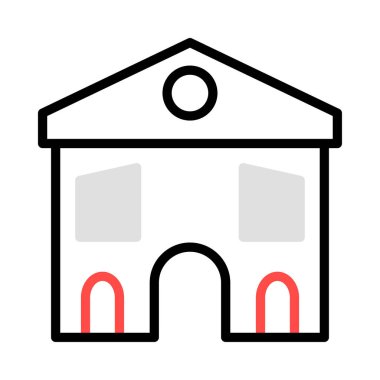 daire ev vektör çizim oluşturma 