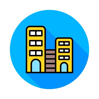 Plaza daire vektör çizim oluşturma 