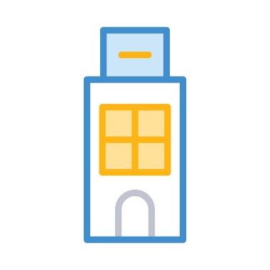 motel ev inşa vektör çizim