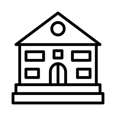 ev ofis ev vektör çizim