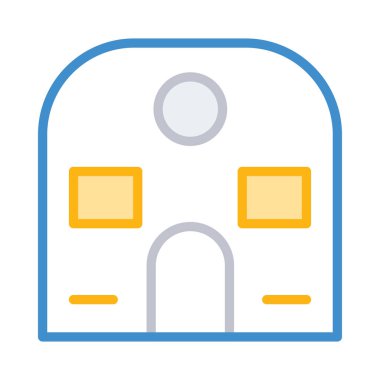 daire ev vektör çizim