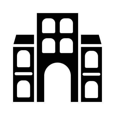 ev daire ev vektör çizim