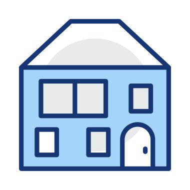 Daire ofis vektör çizim oluşturma 