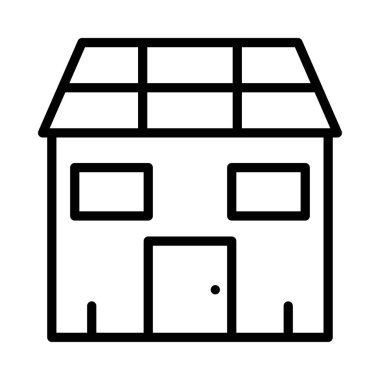 vektör çizim bina mağaza