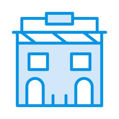 ofis yerleşim vektör çizim depolamak