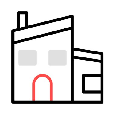 Apartman Emlak vektör çizim 