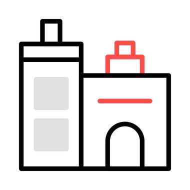 motel Apartment vektör çizim oluşturma 