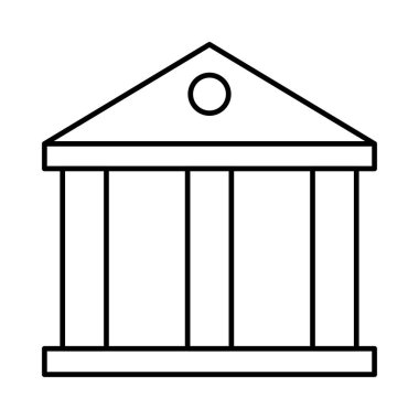 endüstriyel bina, kutsal kişilerin resmi, vektör çizim 