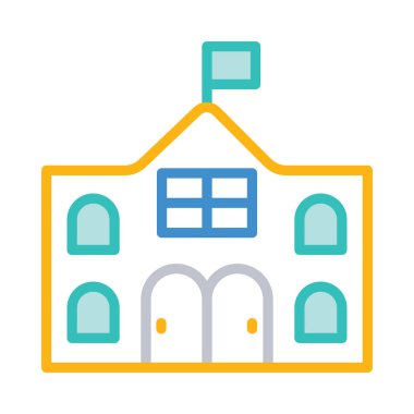 Mahkeme bayrak vektör çizim oluşturma