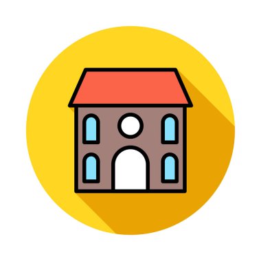 vektör çizim bina mağaza dükkan 