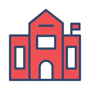 ev bina konut vektör çizim