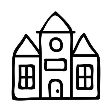 ev Emlak vektör çizim