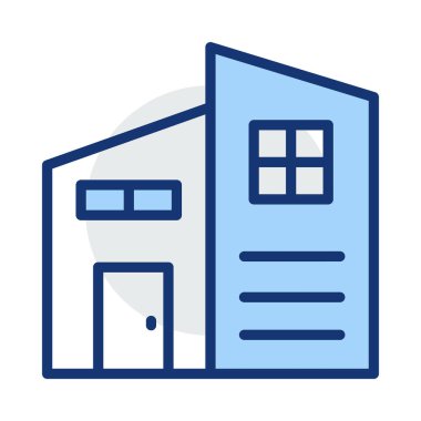 Kutsal kişilerin resmi, vektör çizim Bina mimari, 