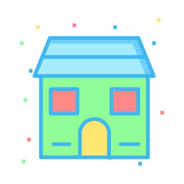 Cephe mağaza Dükkanı vektör çizim