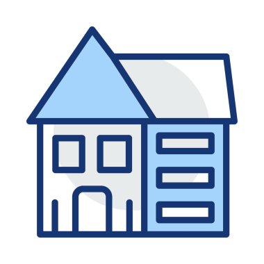 Kutsal kişilerin resmi, vektör çizim Bina mimari, 