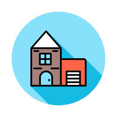 ev çekim ev vektör çizim 