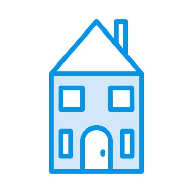 Ev Konut cephe vektör çizim