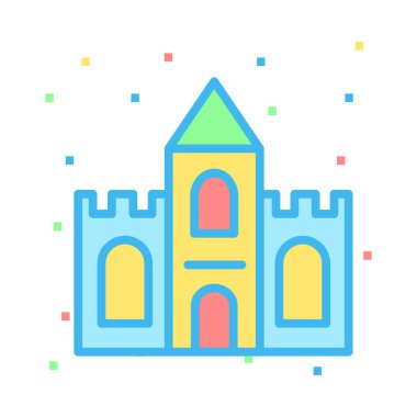 kale kale kule vektör çizim