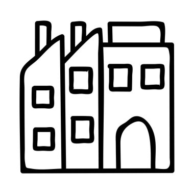 Bina alışveriş merkezi plaza vektör çizim