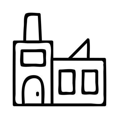 ev daire ofis vektör çizim