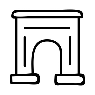 Mahkeme özelliği vektör çizim oluşturma